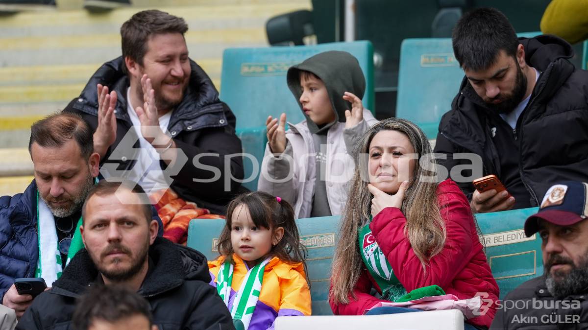 BURSASPOR - AKSARAY BELEDİYESPOR MAÇ FOTOĞRAFLARI