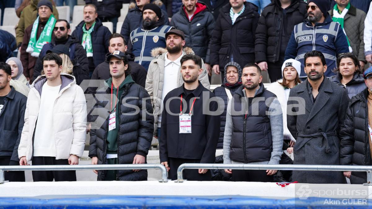 BURSASPOR - AKSARAY BELEDİYESPOR MAÇ FOTOĞRAFLARI