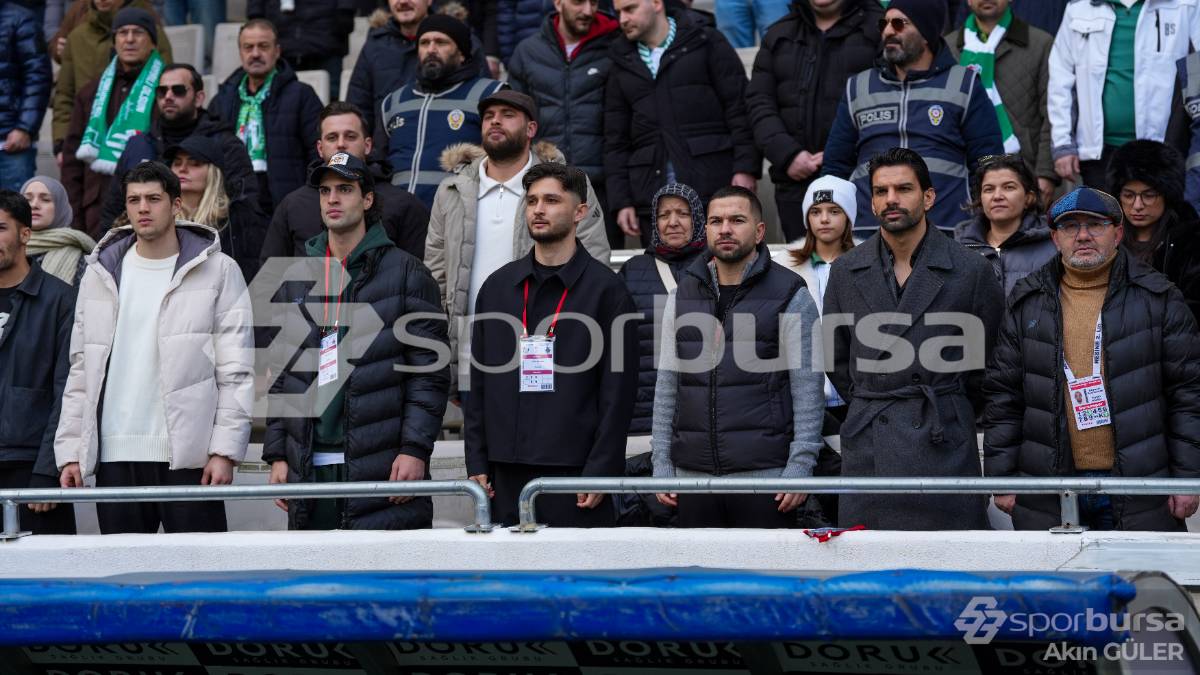 BURSASPOR - AKSARAY BELEDİYESPOR MAÇ FOTOĞRAFLARI