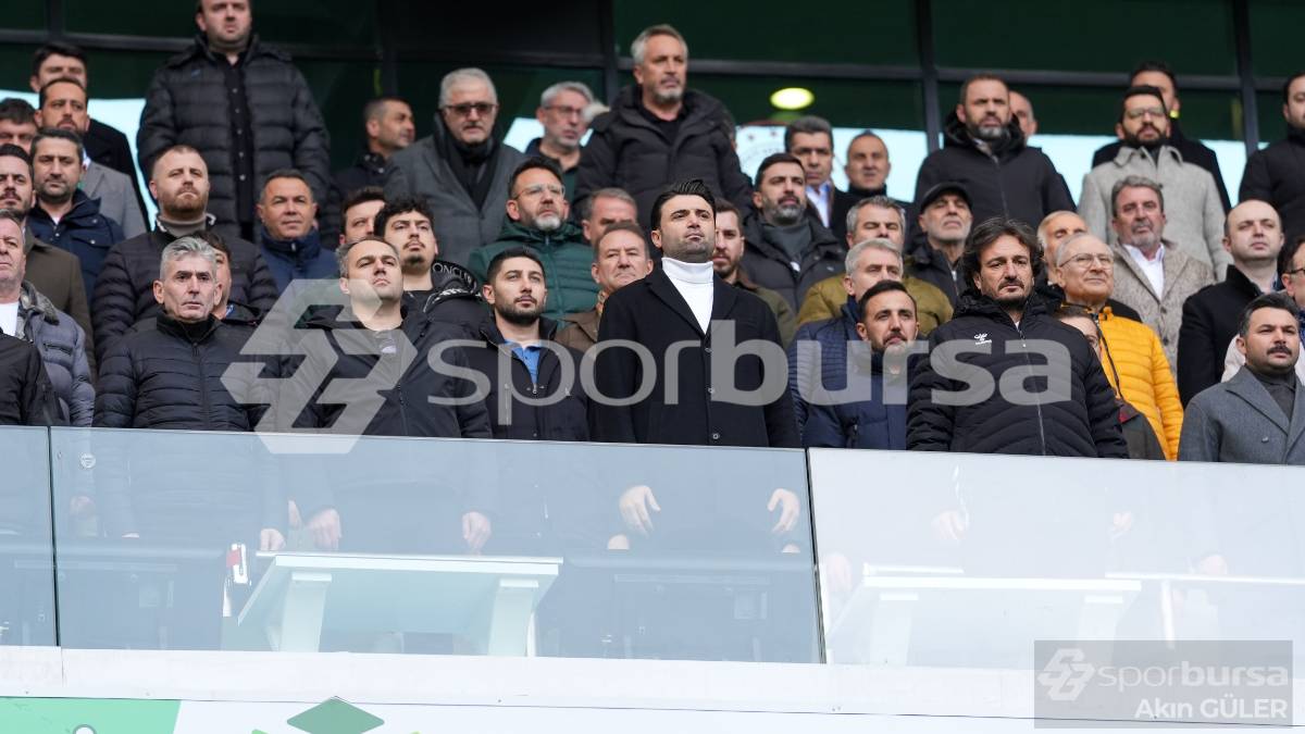 BURSASPOR - AKSARAY BELEDİYESPOR MAÇ FOTOĞRAFLARI