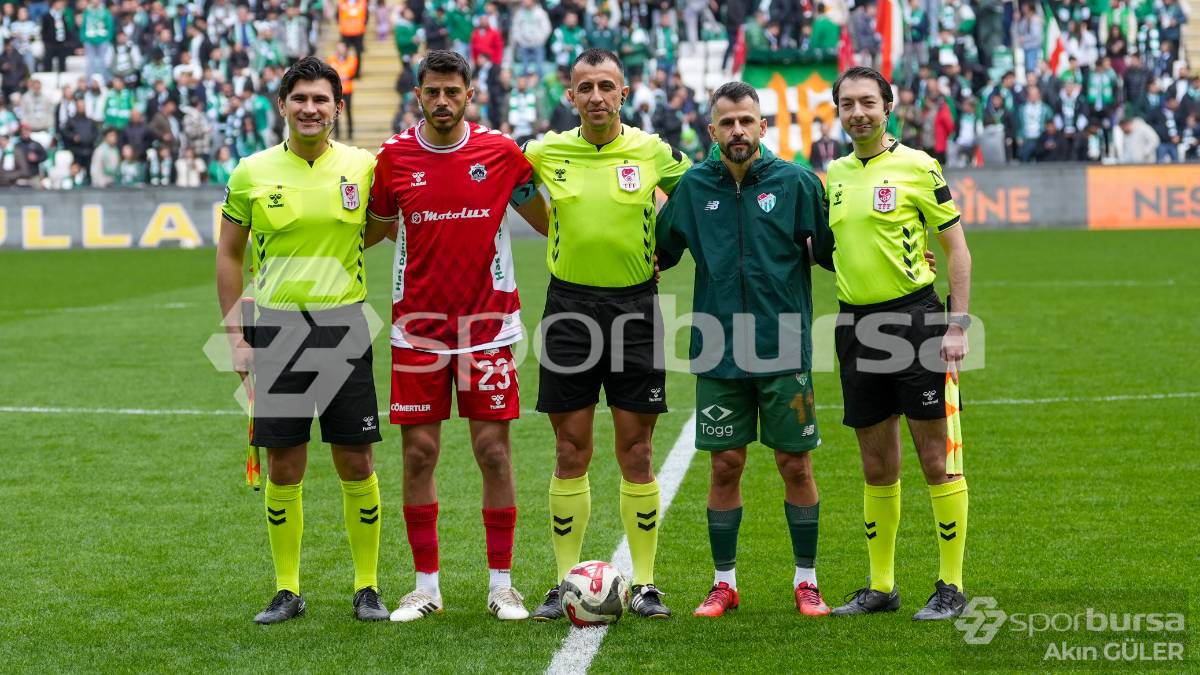 BURSASPOR - AKSARAY BELEDİYESPOR MAÇ FOTOĞRAFLARI