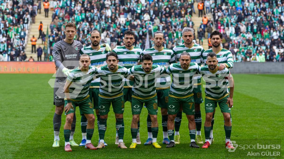 BURSASPOR - AKSARAY BELEDİYESPOR MAÇ FOTOĞRAFLARI