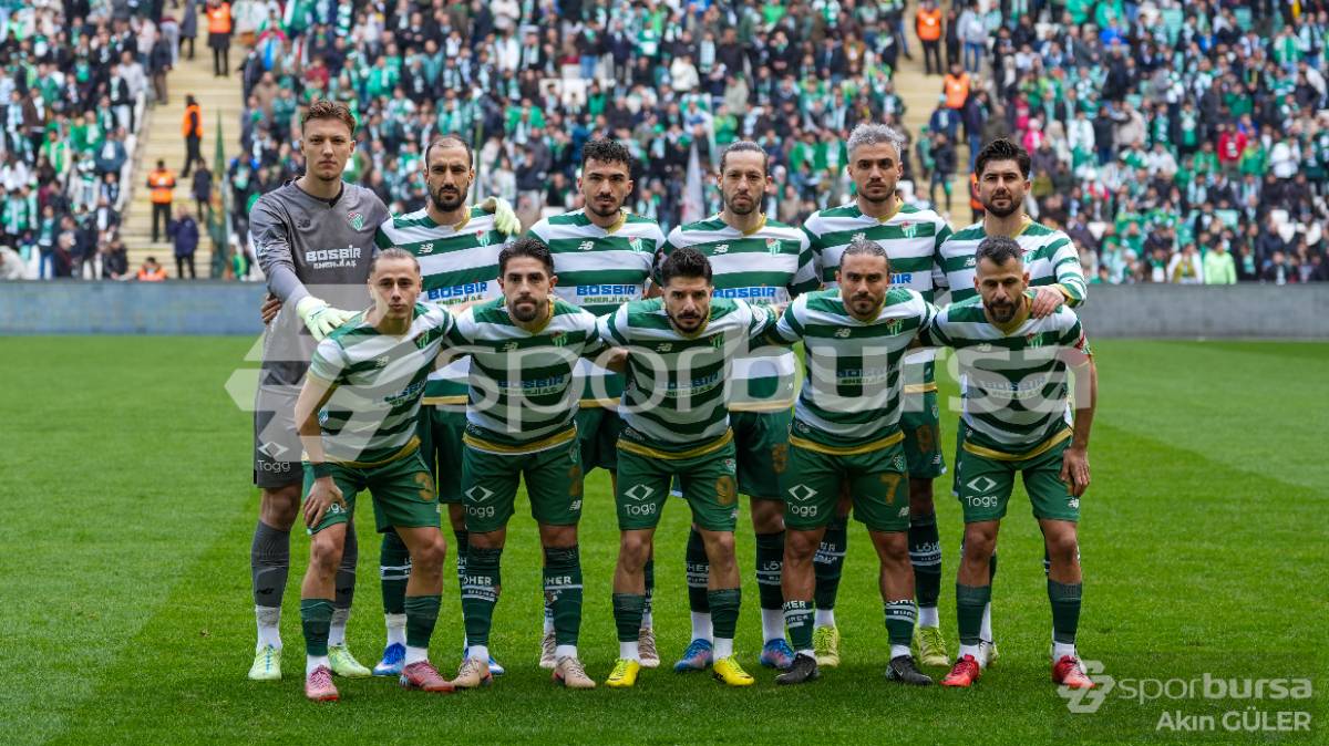 BURSASPOR - AKSARAY BELEDİYESPOR MAÇ FOTOĞRAFLARI