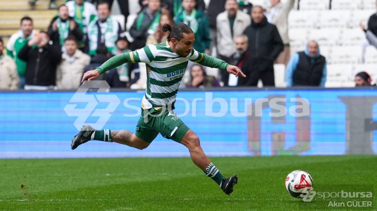 BURSASPOR - AKSARAY BELEDİYESPOR MAÇ FOTOĞRAFLARI