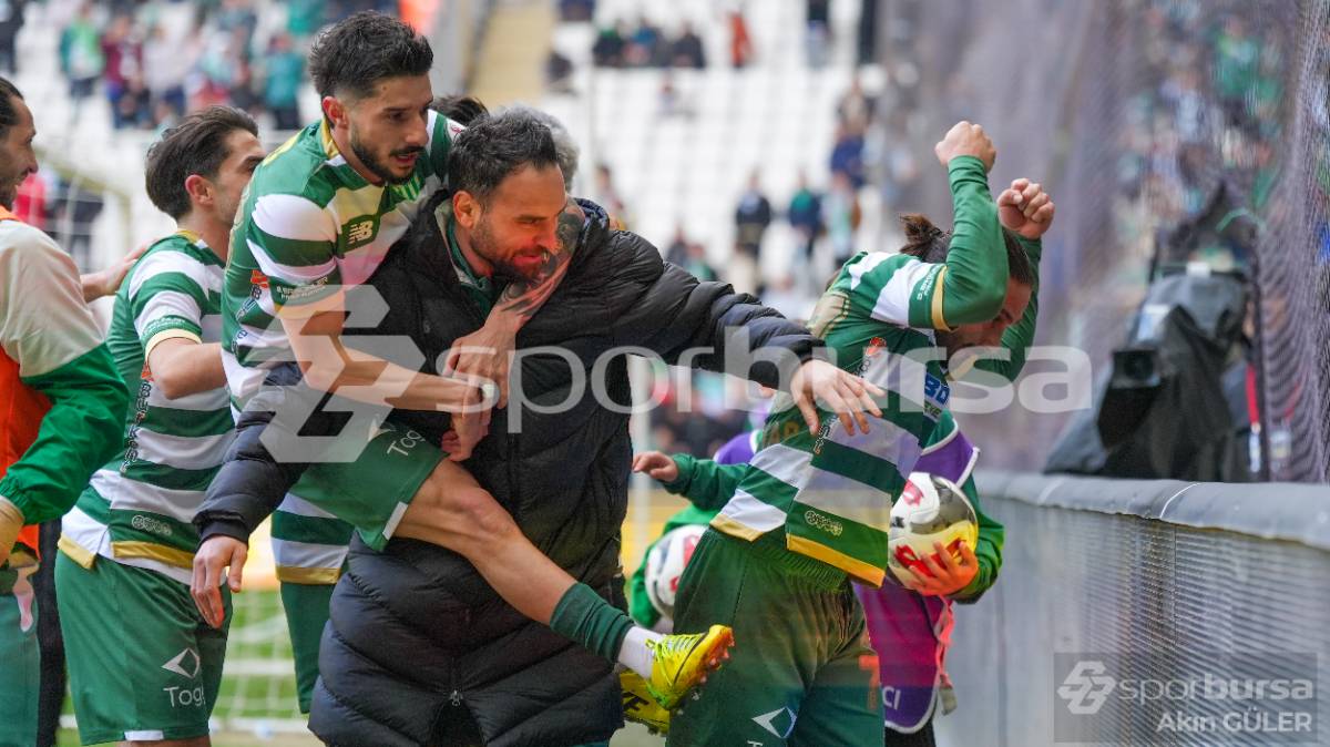 BURSASPOR - AKSARAY BELEDİYESPOR MAÇ FOTOĞRAFLARI
