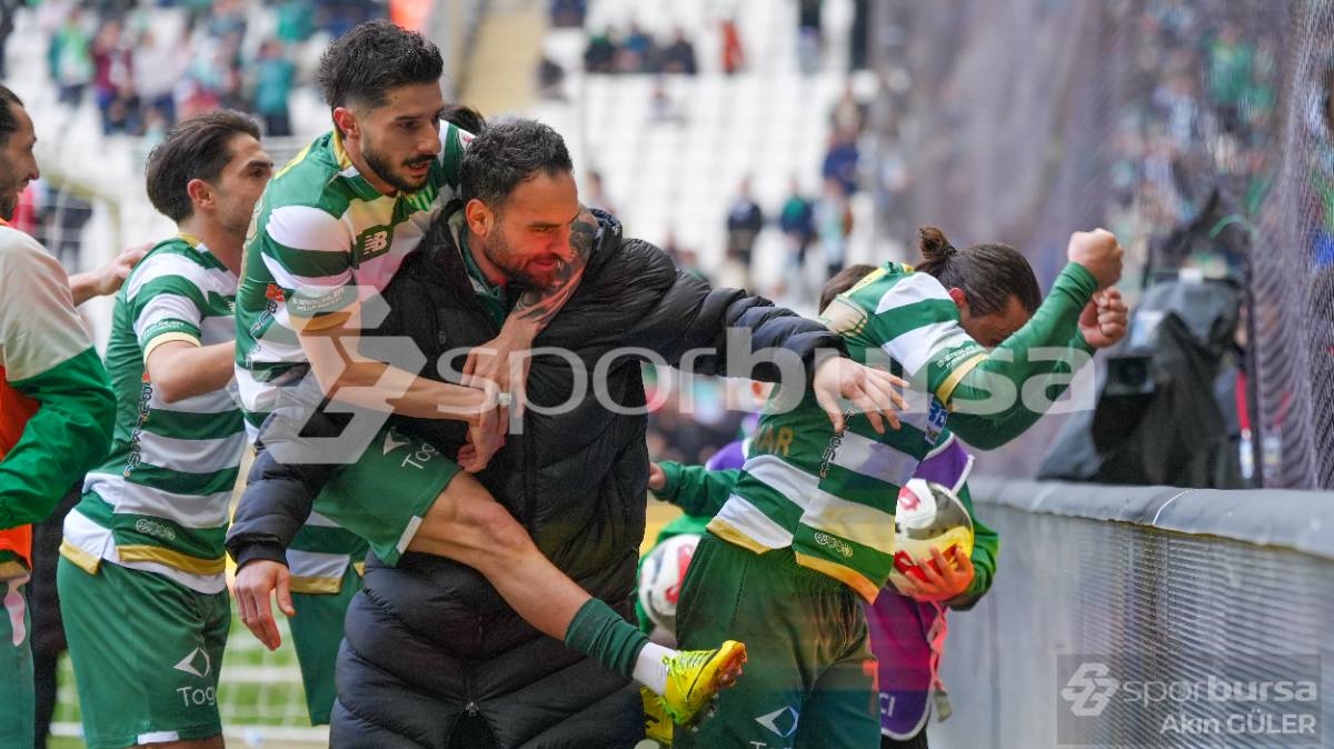 BURSASPOR - AKSARAY BELEDİYESPOR MAÇ FOTOĞRAFLARI