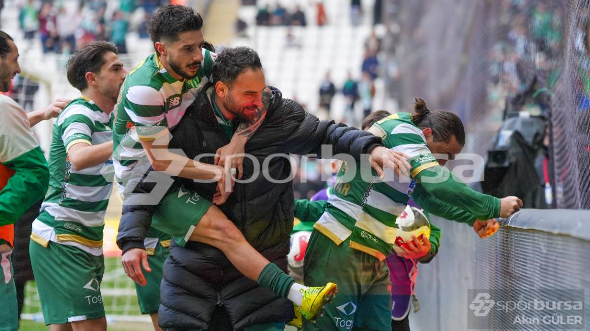 BURSASPOR - AKSARAY BELEDİYESPOR MAÇ FOTOĞRAFLARI