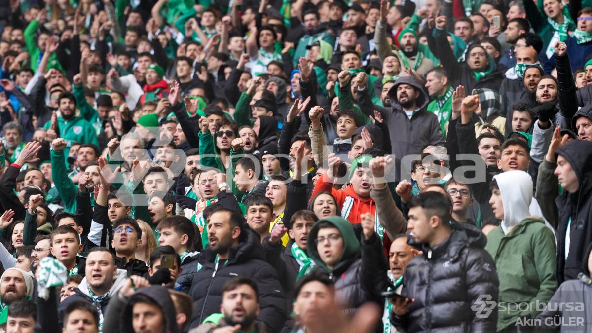 BURSASPOR - AKSARAY BELEDİYESPOR MAÇ FOTOĞRAFLARI