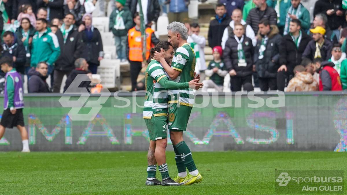 BURSASPOR - AKSARAY BELEDİYESPOR MAÇ FOTOĞRAFLARI