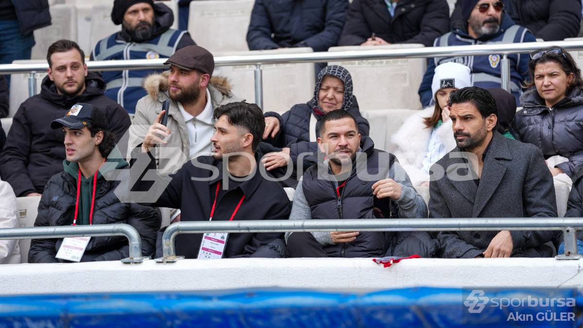 BURSASPOR - AKSARAY BELEDİYESPOR MAÇ FOTOĞRAFLARI