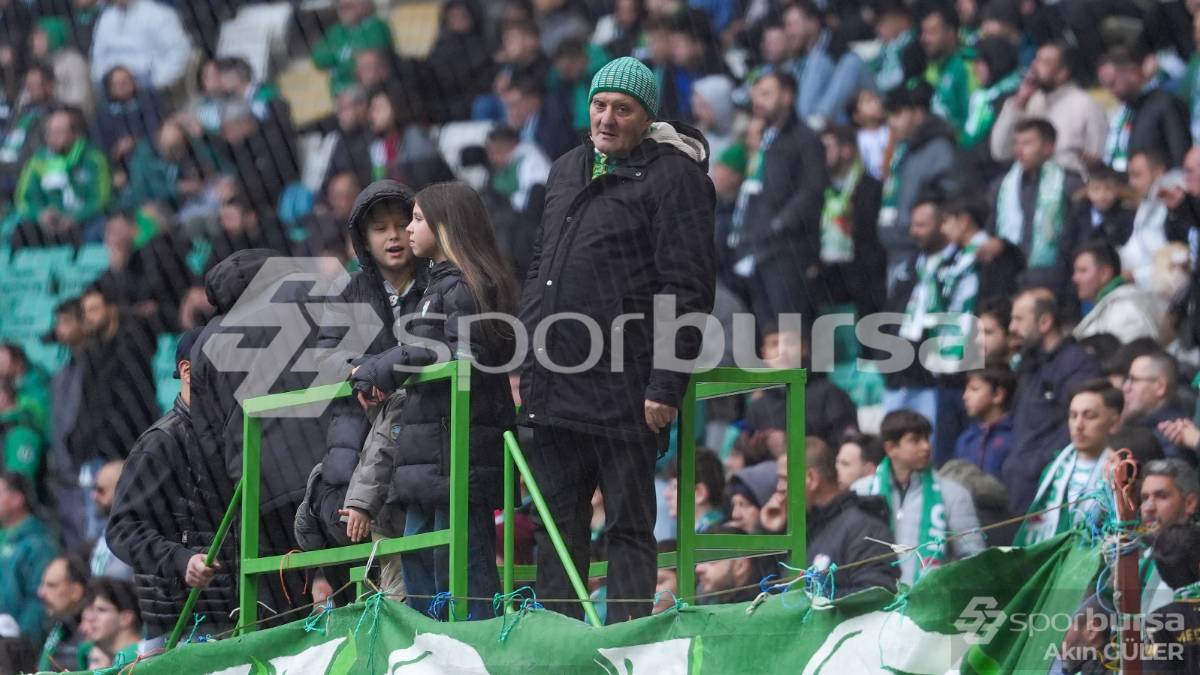 BURSASPOR - AKSARAY BELEDİYESPOR MAÇ FOTOĞRAFLARI