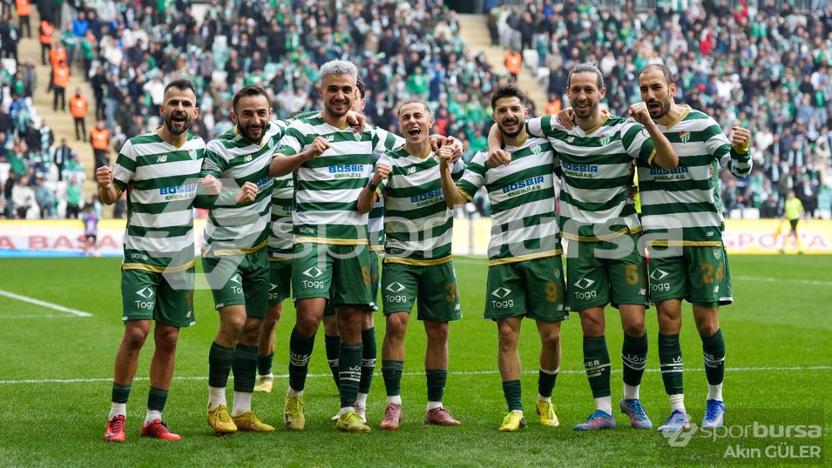 BURSASPOR - AKSARAY BELEDİYESPOR MAÇ FOTOĞRAFLARI