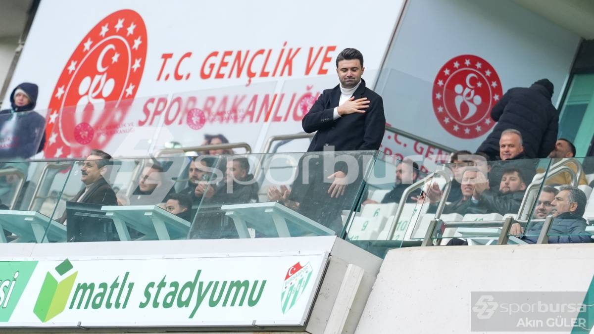 BURSASPOR - AKSARAY BELEDİYESPOR MAÇ FOTOĞRAFLARI