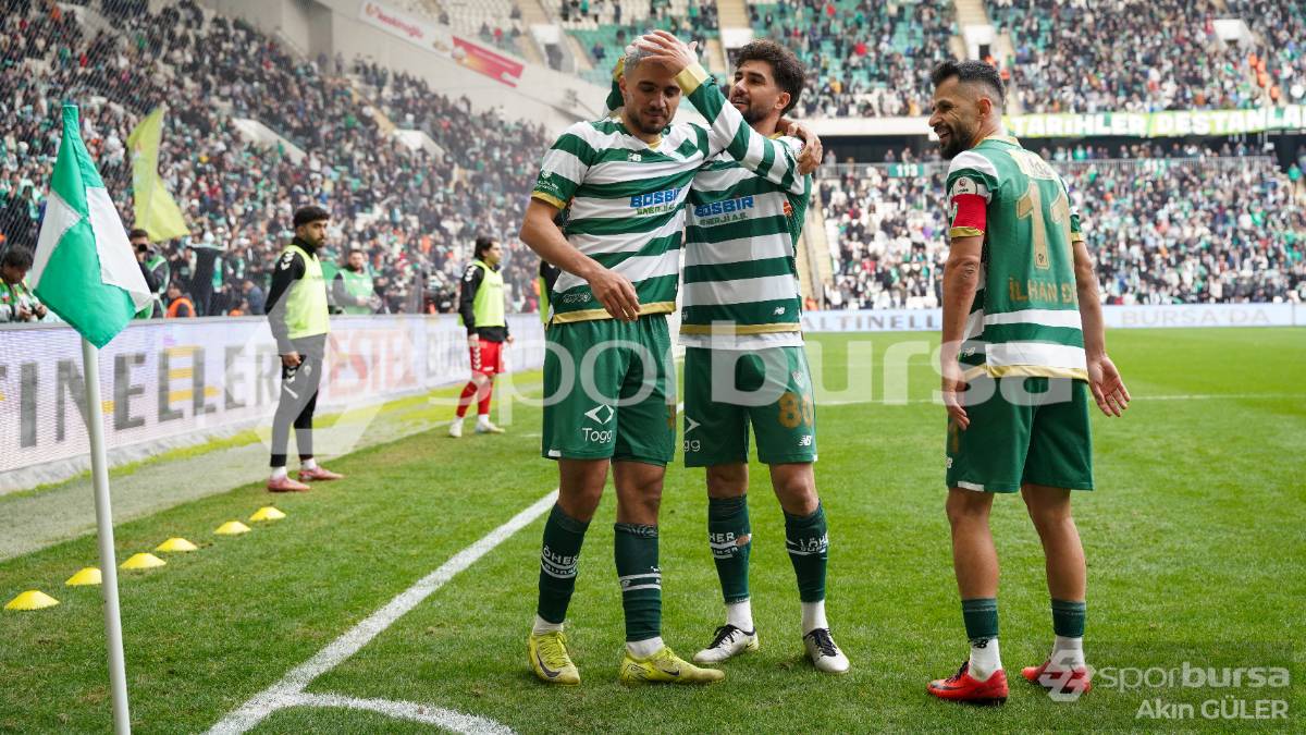 BURSASPOR - AKSARAY BELEDİYESPOR MAÇ FOTOĞRAFLARI