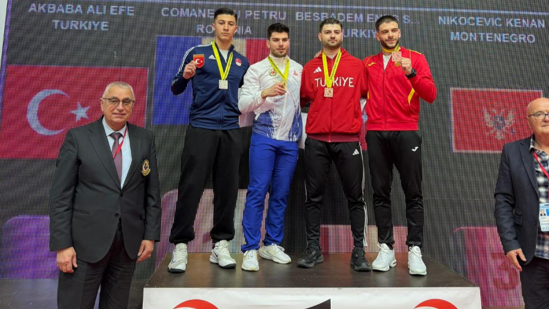 Büyükşehirli karateci Beşbadem Balkan üçüncüsü