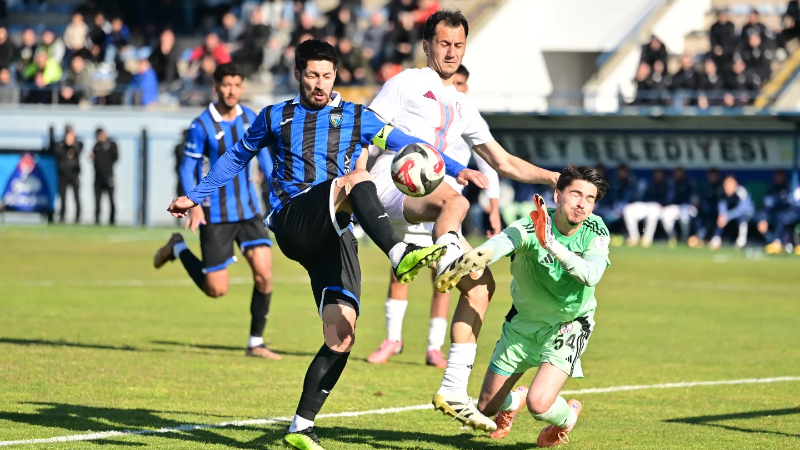 Karacabey Belediyespor zorlandı ama kazandı