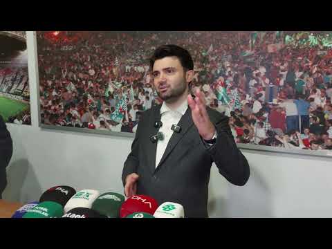 Bursaspor Başkanı Enes Çelik: Ankara Demir maçını daha büyük bir stadyumda oynayacağız