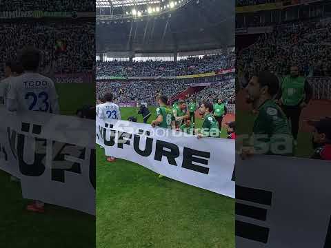 ve Timsah sahada! 📢🐊#sporbursatr #bursaspor