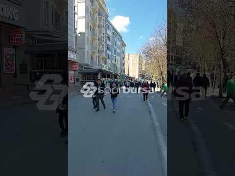 Eskişehir Yeşil-Beyaza büründü! 📢🐊 #sporbursatr #bursaspor