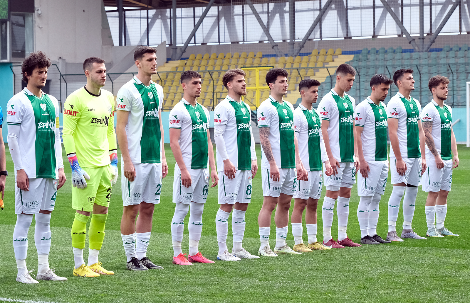 Bursaspor’un kadrosu belli oldu