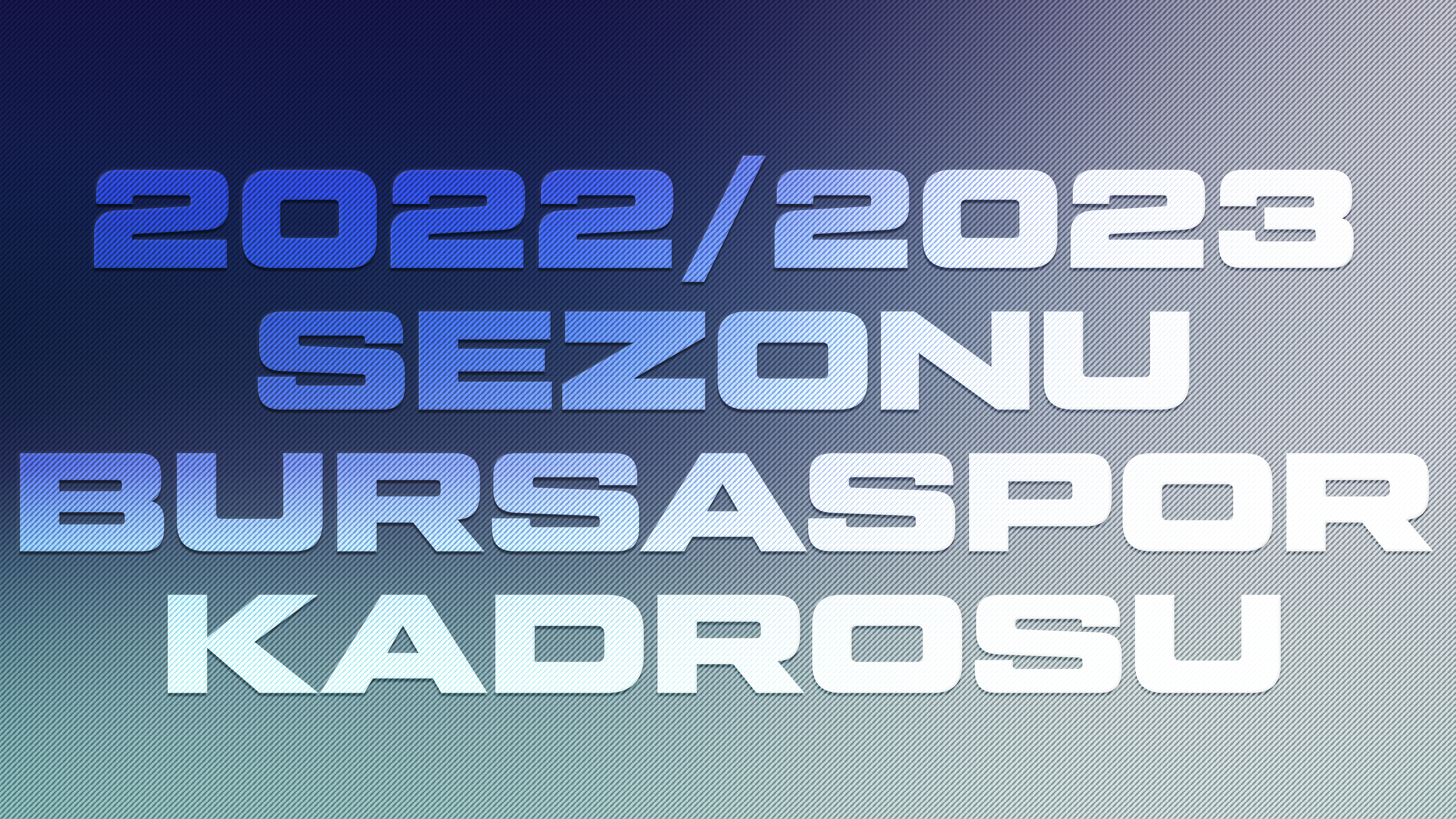 2022/2023 sezonu Bursaspor kadrosu