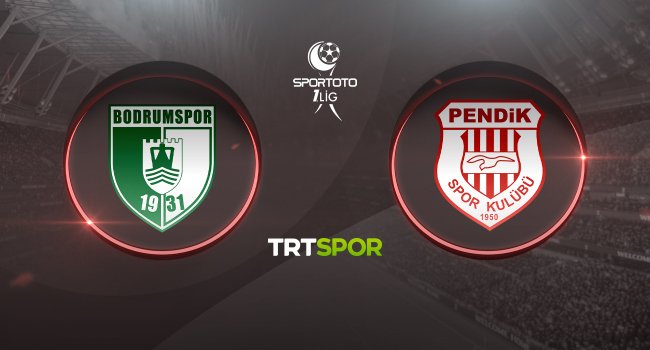 Bodrumspor - Pendikspor