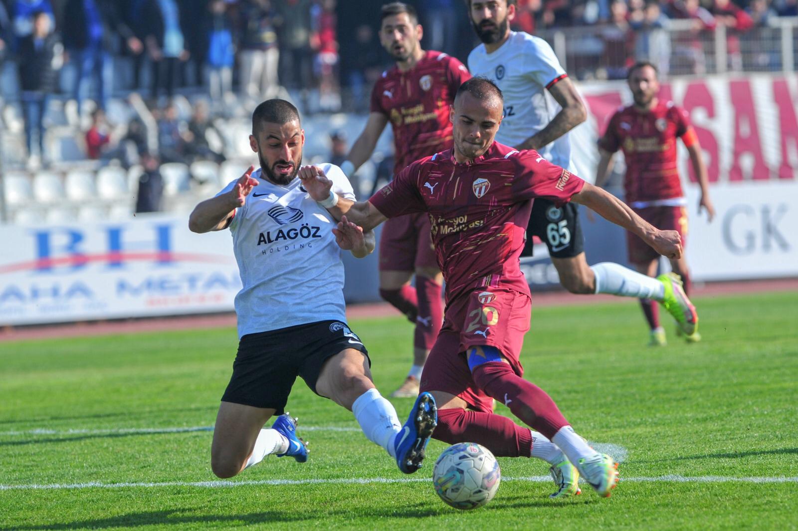 İnegölspor deplasmanda kaybetti