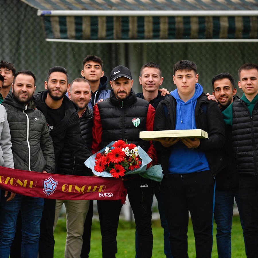 Bursaspor'a Trabzonlu Gençlerden destek