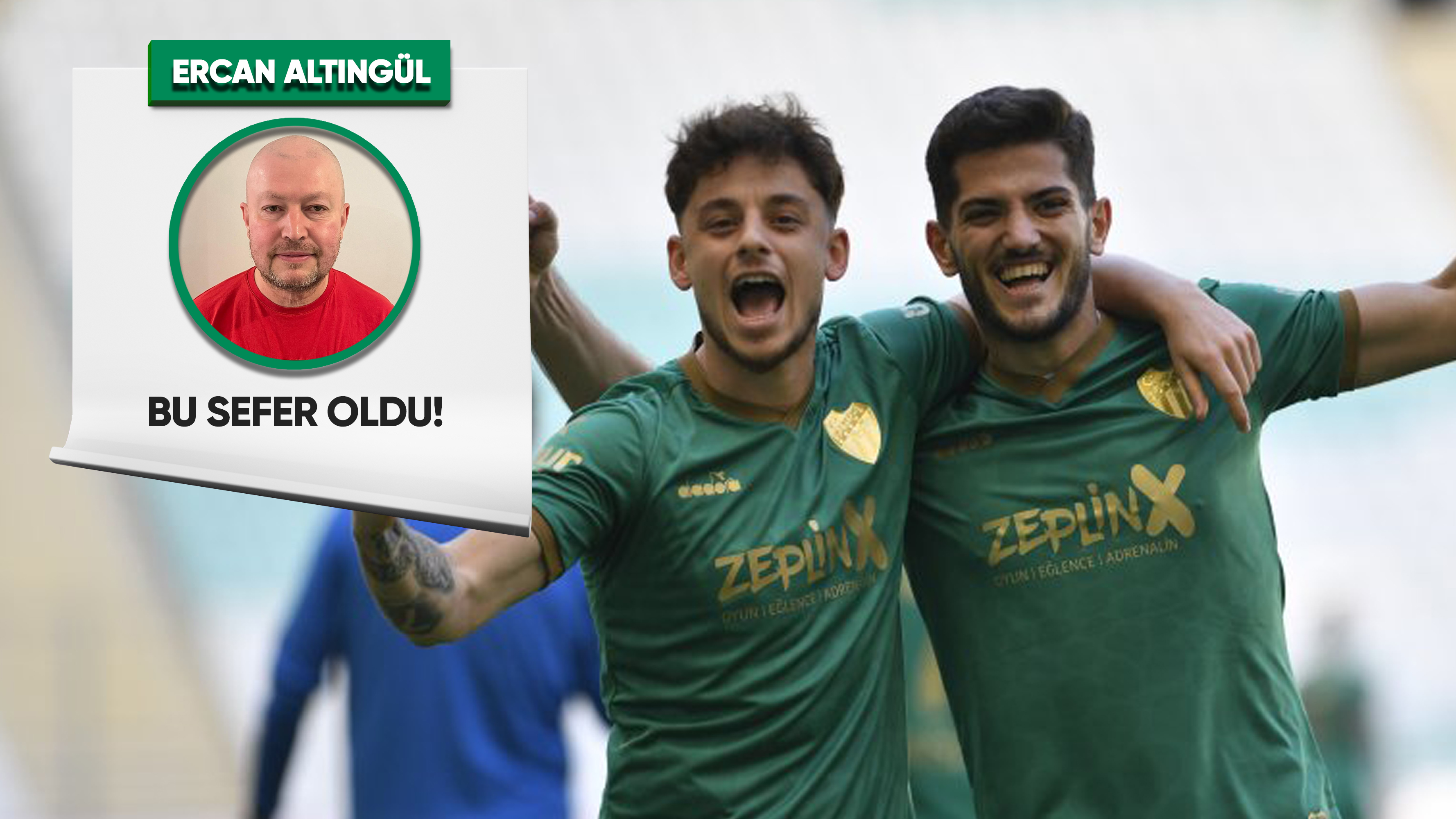 Bu sefer oldu!