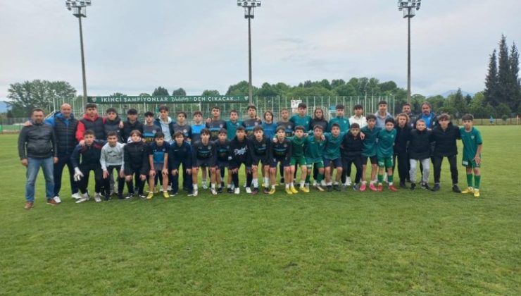 Bursaspor hazırlık maçı yaptı