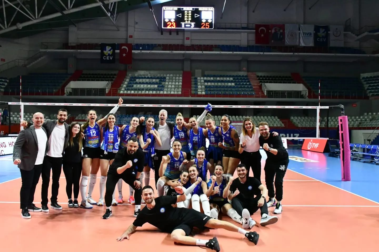 Nilüfer'den Challange Cup zaferi