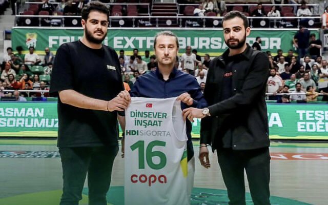 Başkan Sezgin’den Dinsever İnşaat’a teşekkür