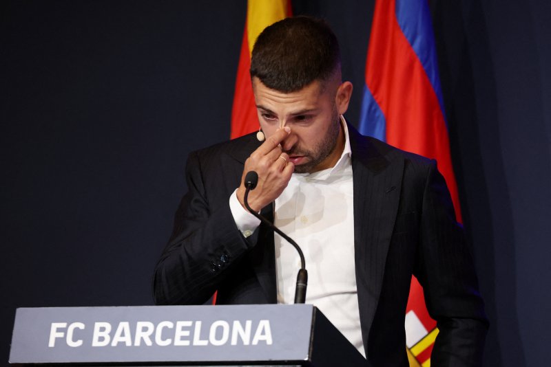Jordi Alba'dan Barcelona'ya veda