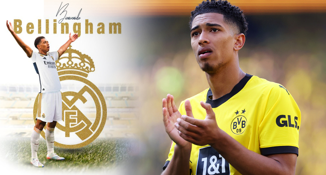 Bellingham 103 milyon euro'ya Madrid'te