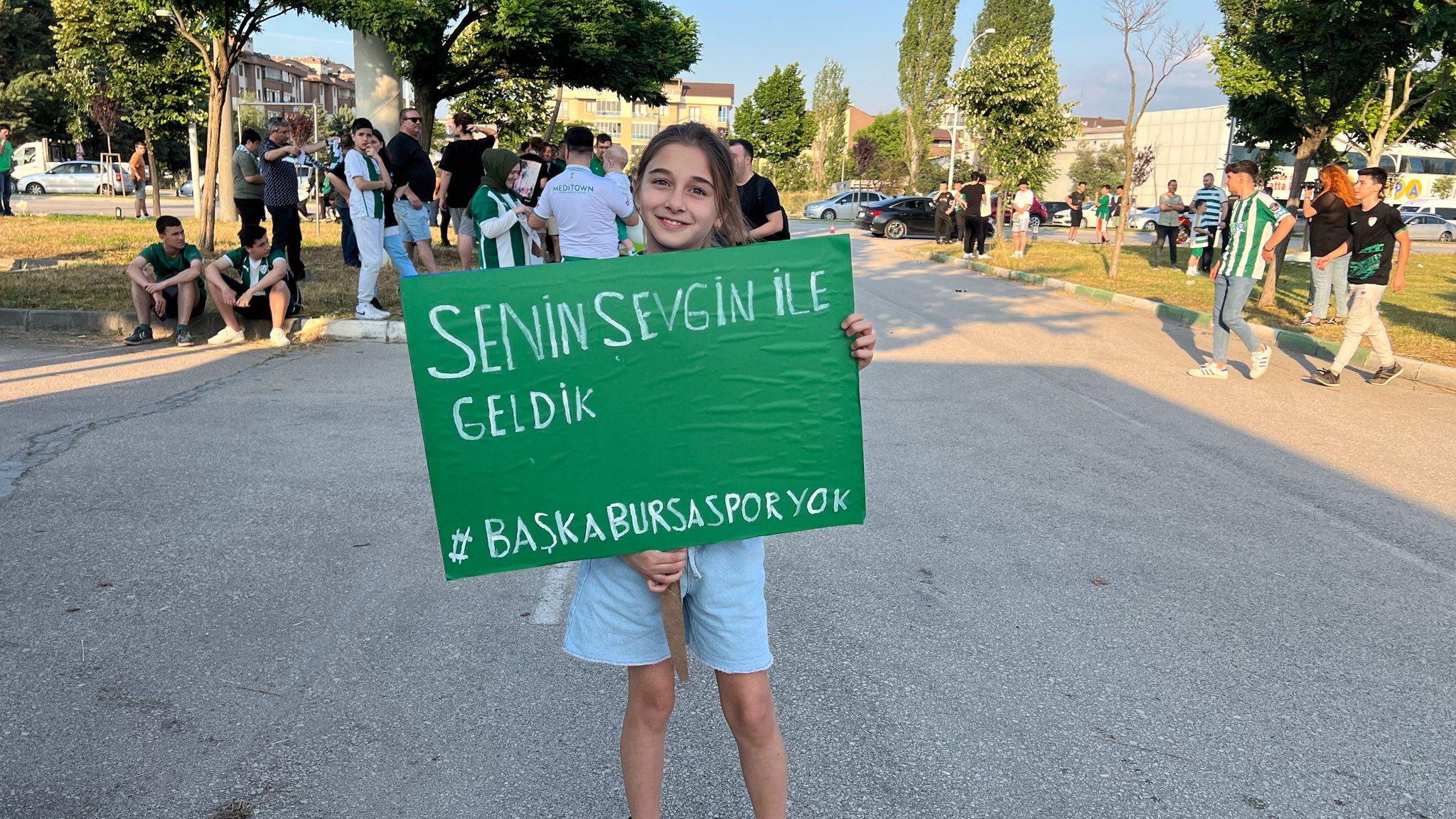 Bursaspor camiası tek yürek oldu