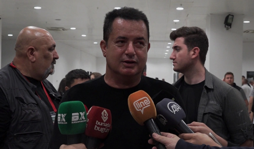 Acun Ilıcalı’dan Bursaspor açıklaması