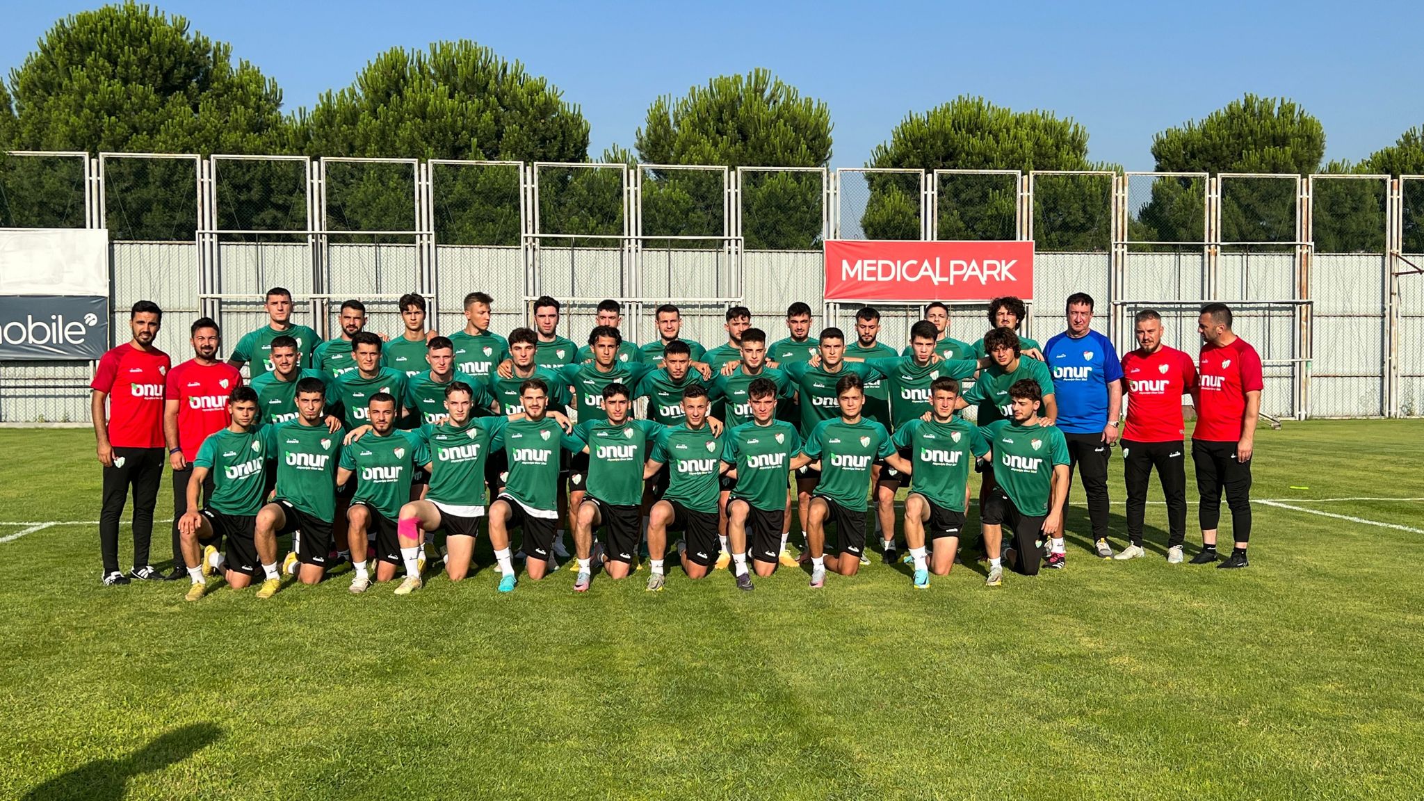 Bursaspor ilk idmanını gerçekleştirdi