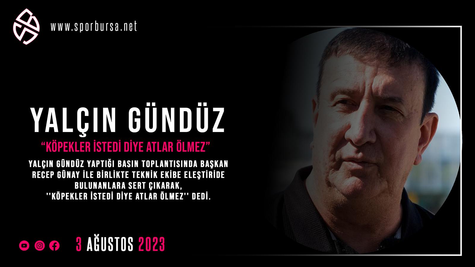 Yalçın Gündüz'den şok ifadeler!