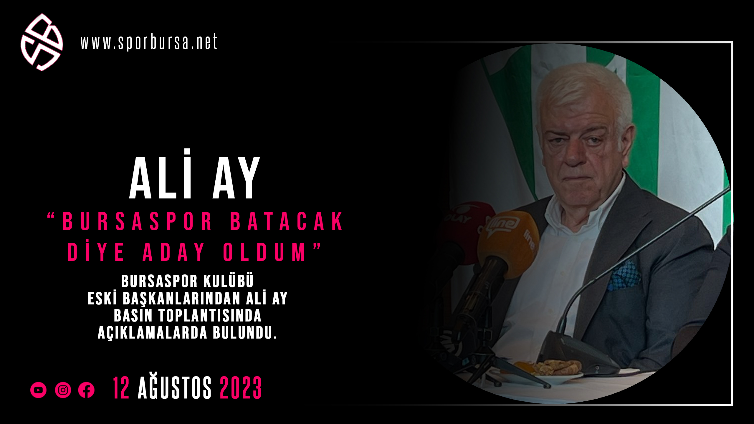 Ali Ay basın toplantısı
