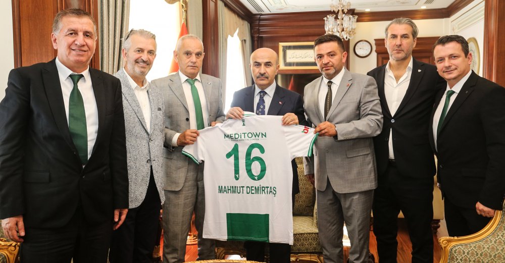 Bursaspor'dan Valilik ziyareti