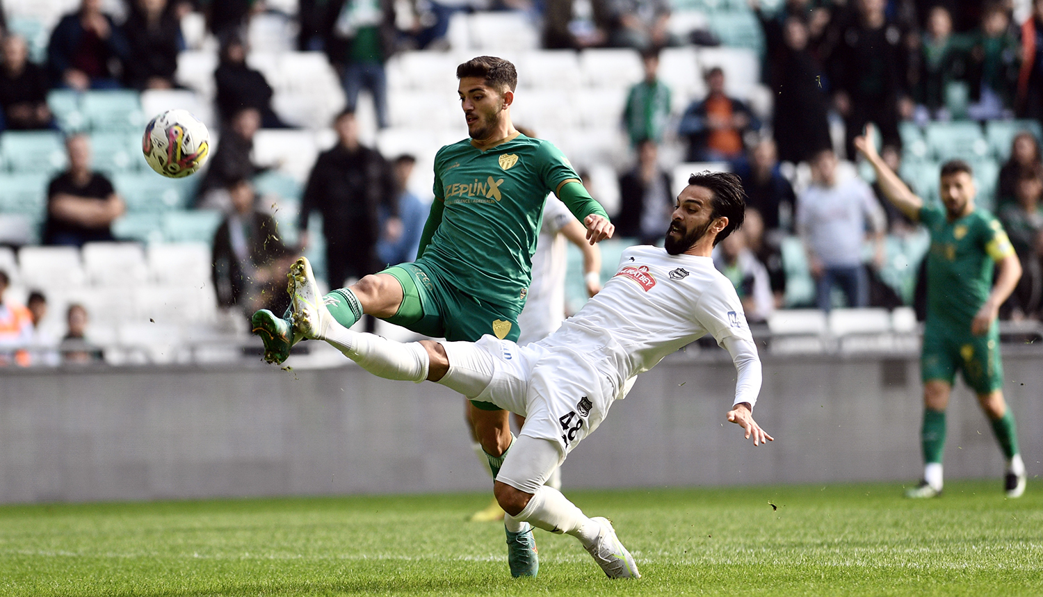 Bursaspor'un Nazilli Belediye karşısındaki 11'i