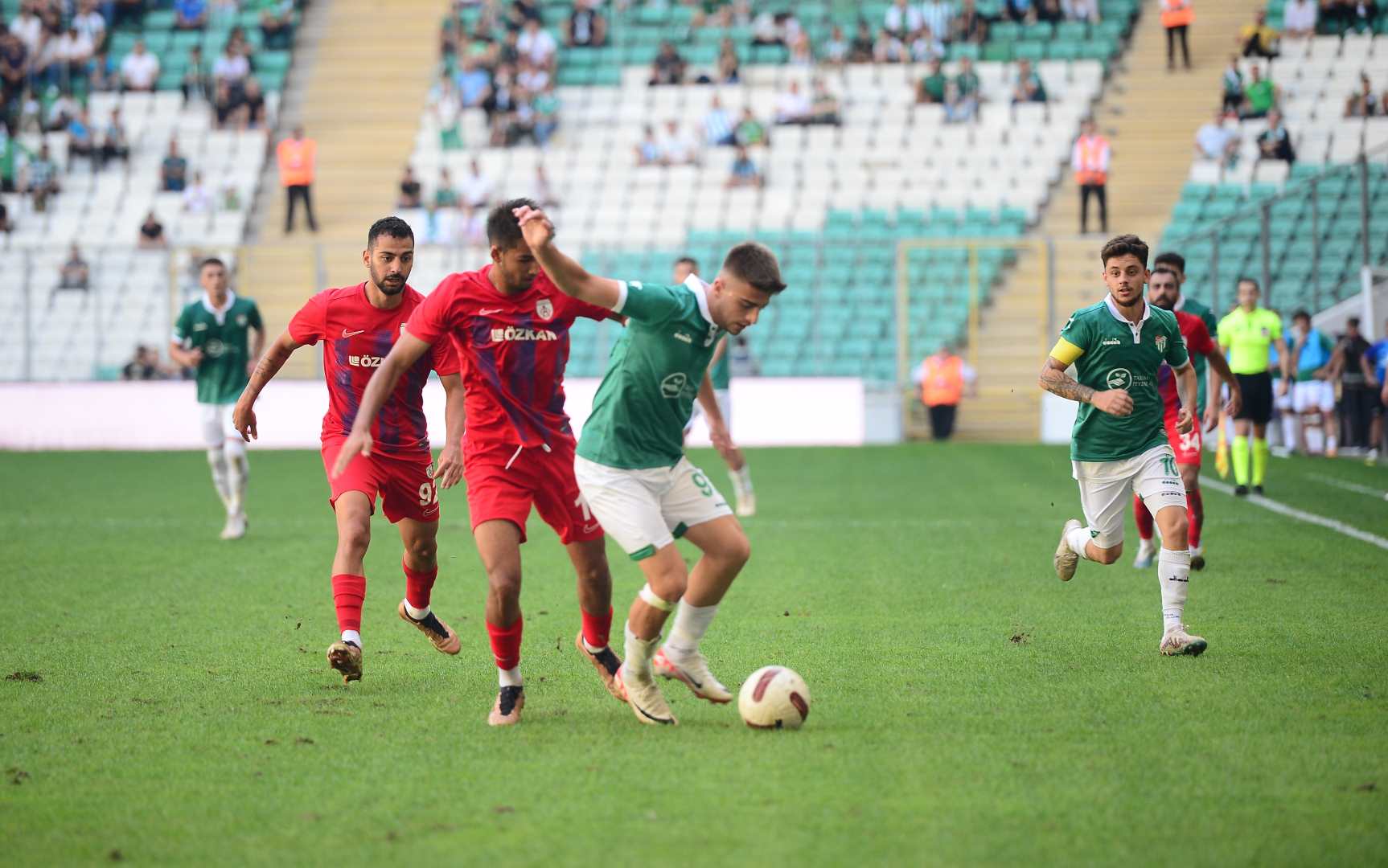Bursaspor uzatmada vuruldu!