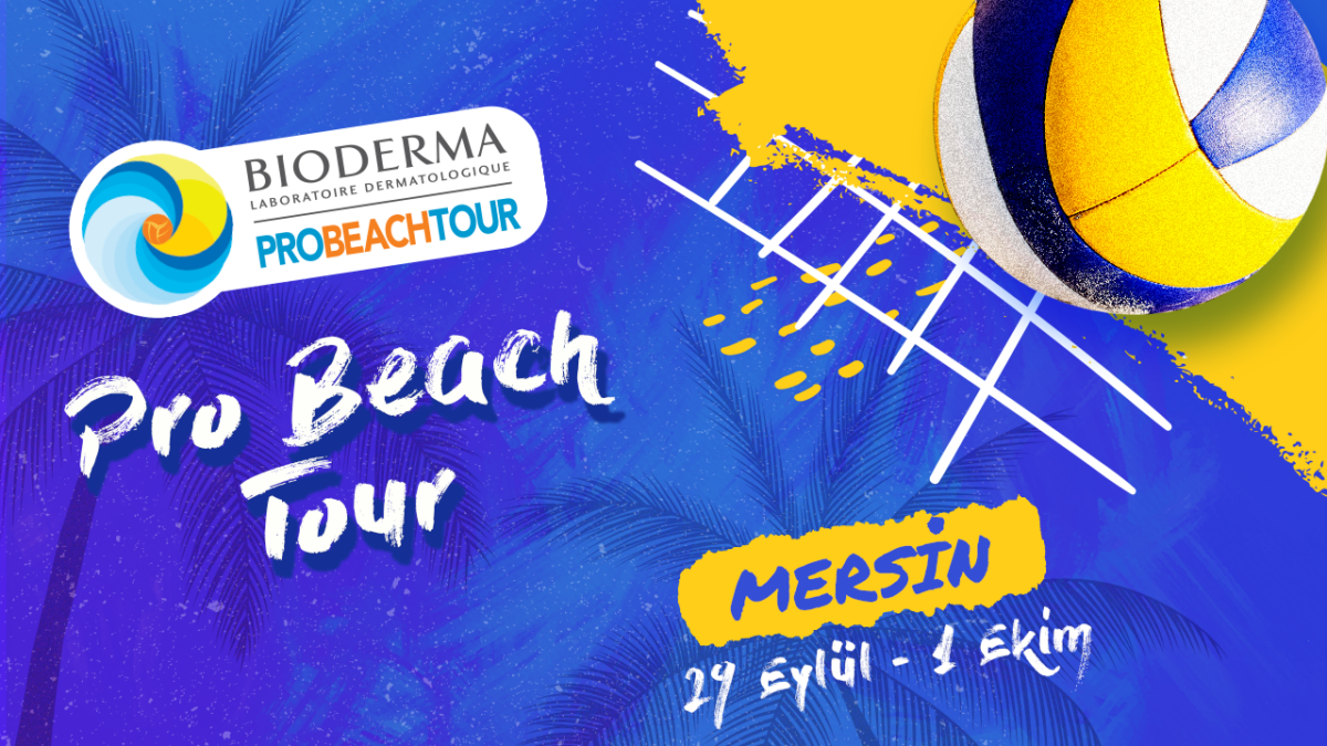 Bioderma Pro Beach Tour Mersin Kızkalesi etabı başlıyor