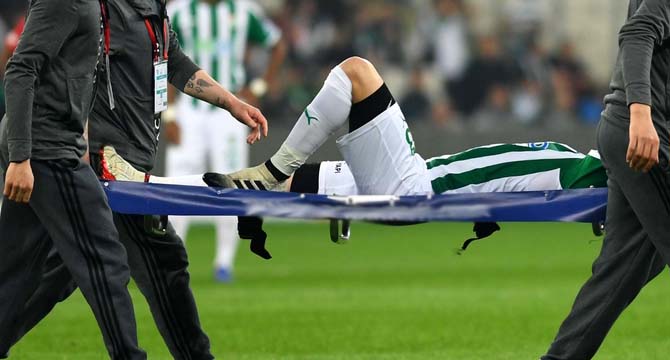 Bursaspor'da sakatlık şoku!