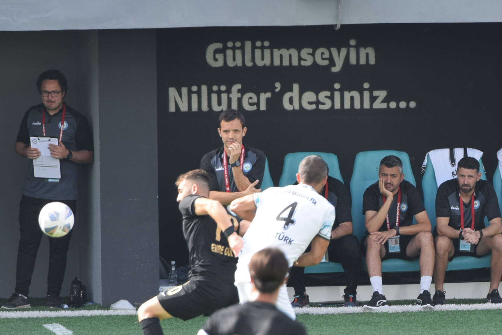 Nilüferli futbolcular farka koştu
