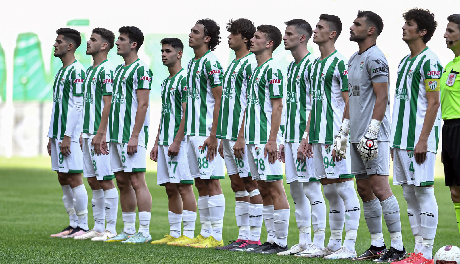 Bursaspor'un ilk 11'i belli oldu