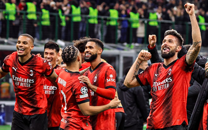 Milan 2-1 Paris Saint Germain