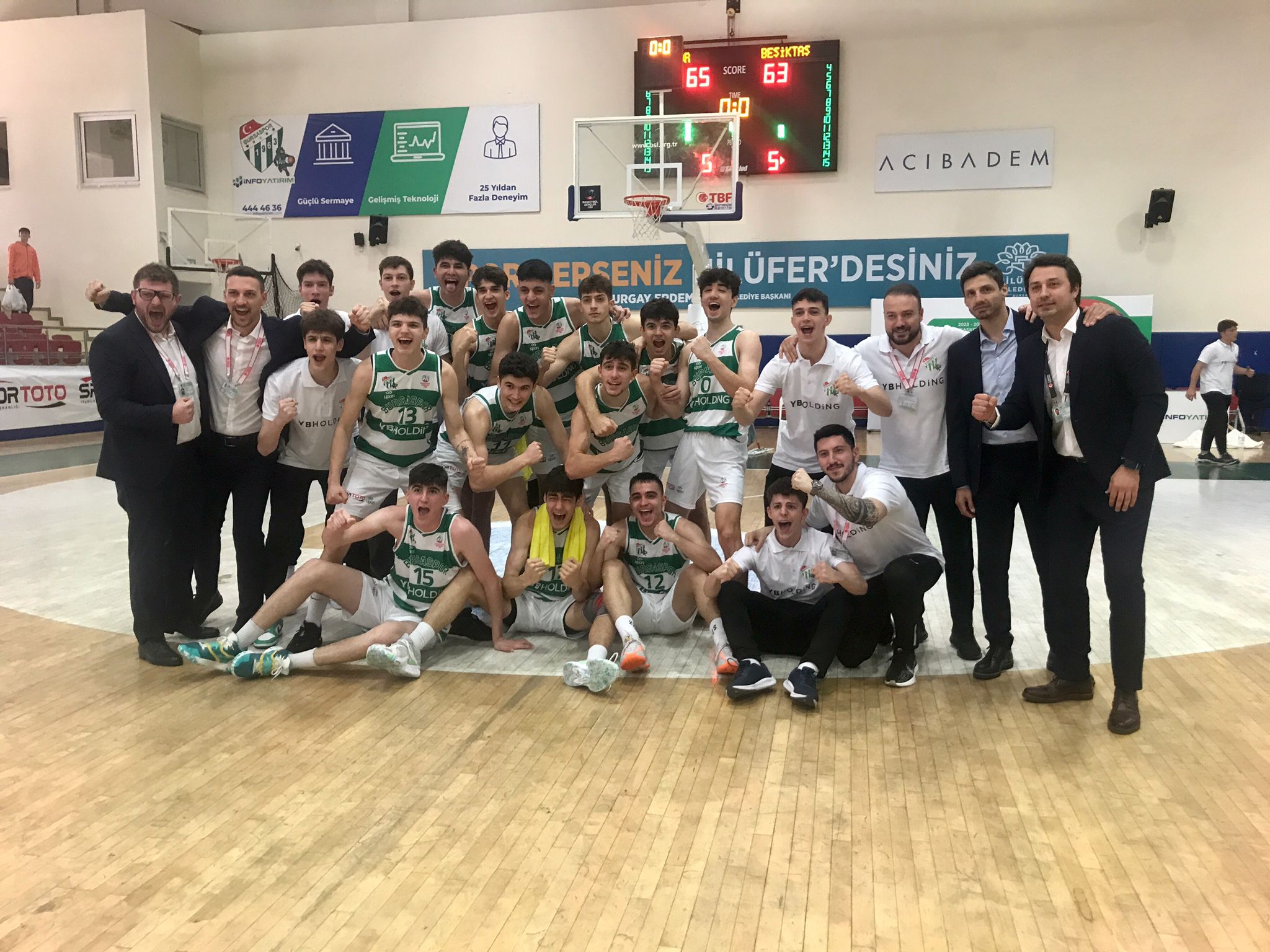 Bursaspor YB Holding, Beşiktaş’ı devirdi