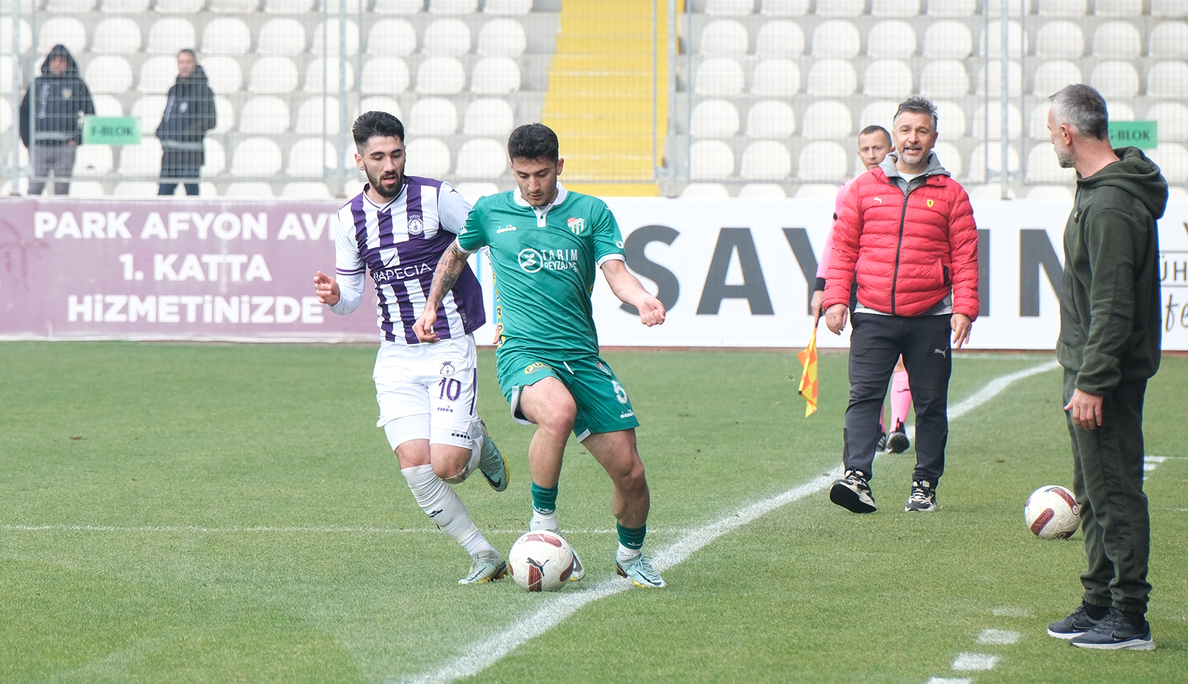 Bursaspor deplasmanda kaybetti!