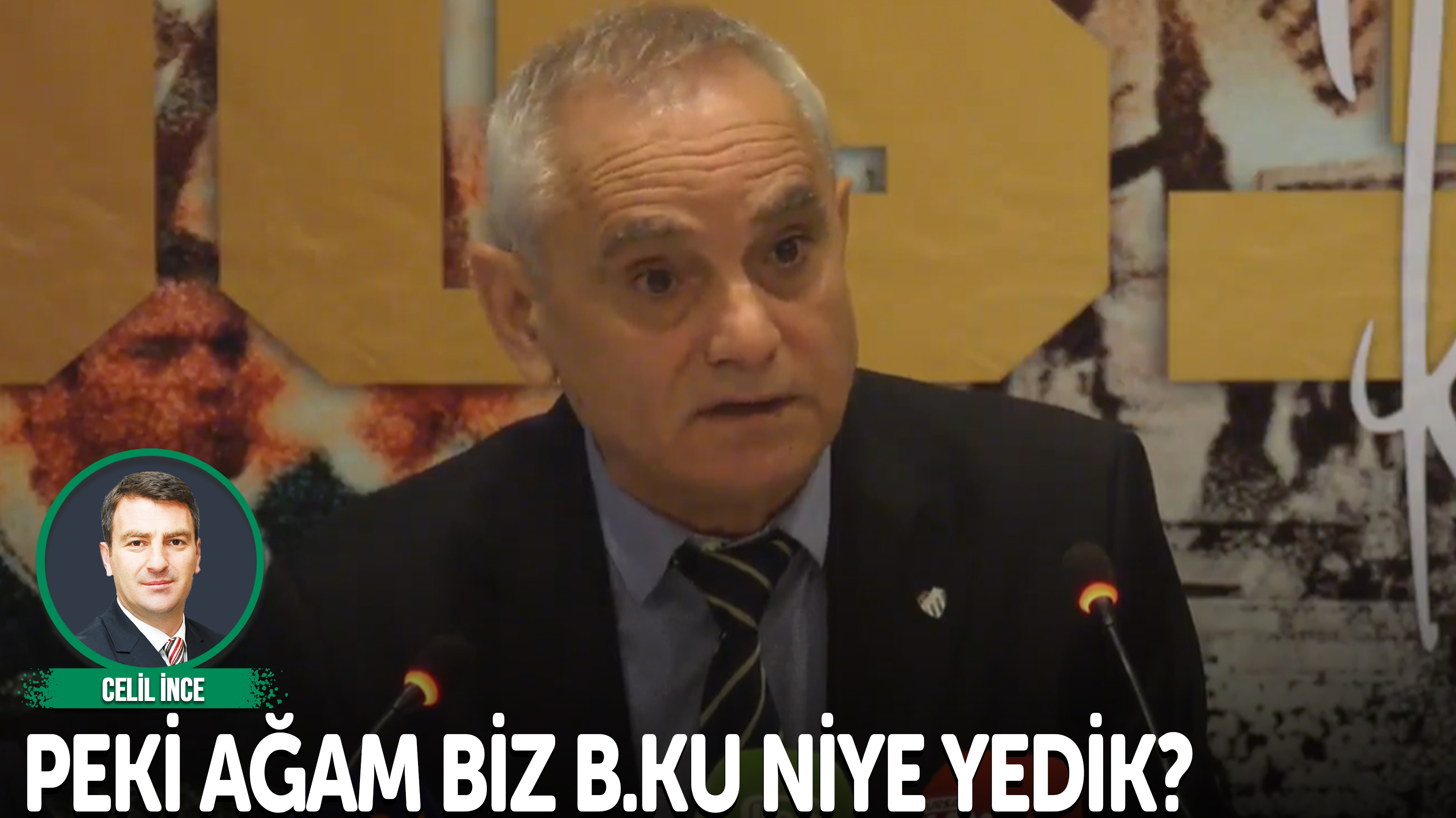 Peki ağam biz bu b.ku niye yedik?